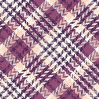 Tartan Plaid nahtlos Muster. kariert Muster nahtlos. nahtlos Tartan Illustration einstellen zum Schal, Decke, andere modern Frühling Sommer- Herbst Winter Urlaub Stoff drucken. vektor