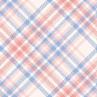 Tartan Plaid nahtlos Muster. Plaid Muster nahtlos. nahtlos Tartan Illustration einstellen zum Schal, Decke, andere modern Frühling Sommer- Herbst Winter Urlaub Stoff drucken. vektor