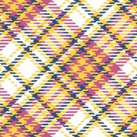 Tartan Plaid Muster nahtlos. traditionell schottisch kariert Hintergrund. traditionell schottisch gewebte Stoff. Holzfäller Hemd Flanell Textil. Muster Fliese Swatch inbegriffen. vektor