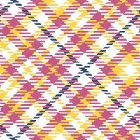 Tartan Plaid Muster nahtlos. traditionell schottisch kariert Hintergrund. zum Schal, Kleid, Rock, andere modern Frühling Herbst Winter Mode Textil- Design. vektor