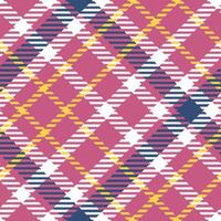 tartan pläd mönster sömlös. abstrakt kolla upp pläd mönster. sömlös tartan illustration uppsättning för scarf, filt, Övrig modern vår sommar höst vinter- Semester tyg skriva ut. vektor