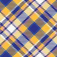 schottisch Tartan Plaid nahtlos Muster, Plaid Muster nahtlos. Vorlage zum Design Ornament. nahtlos Stoff Textur. Illustration vektor