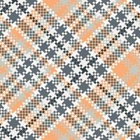 Tartan nahtlos Muster. Süss Schachbrett Muster nahtlos Tartan Illustration einstellen zum Schal, Decke, andere modern Frühling Sommer- Herbst Winter Urlaub Stoff drucken. vektor