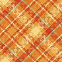 schottisch Tartan Plaid nahtlos Muster, Gingham Muster. zum Hemd Druck, Kleidung, Kleider, Tischdecken, Decken, Bettwäsche, Papier, Steppdecke, Stoff und andere Textil- Produkte. vektor