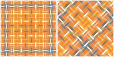 tartan sömlös mönster. skott tartan mönster flanell skjorta tartan mönster. trendig plattor för bakgrundsbilder. vektor