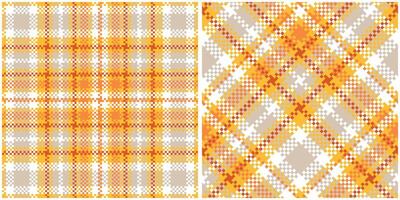 tartan sömlös mönster. skott tartan mönster för skjorta tryckning, kläder, klänningar, bordsdukar, filtar, strö, papper, täcke, tyg och Övrig textil- Produkter. vektor