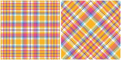 Tartan nahtlos Muster. klassisch schottisch Tartan Design. zum Schal, Kleid, Rock, andere modern Frühling Herbst Winter Mode Textil- Design. vektor