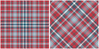 Tartan nahtlos Muster. Tartan Plaid nahtlos Muster. zum Schal, Kleid, Rock, andere modern Frühling Herbst Winter Mode Textil- Design. vektor