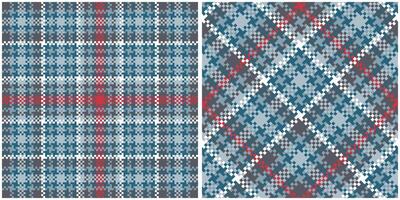 Tartan nahtlos Muster. klassisch schottisch Tartan Design. traditionell schottisch gewebte Stoff. Holzfäller Hemd Flanell Textil. Muster Fliese Swatch inbegriffen. vektor