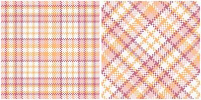 plädar mönster sömlös. tartan sömlös mönster traditionell skott vävd tyg. skogsarbetare skjorta flanell textil. mönster bricka swatch ingår. vektor