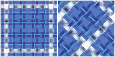 kariert Muster nahtlos. schottisch Tartan Muster Vorlage zum Design Ornament. nahtlos Stoff Textur. vektor