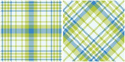 kariert Muster nahtlos. Tartan Plaid nahtlos Muster. Flanell Hemd Tartan Muster. modisch Fliesen zum Tapeten. vektor