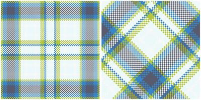 plädar mönster sömlös. traditionell skott rutig bakgrund. sömlös tartan illustration uppsättning för scarf, filt, Övrig modern vår sommar höst vinter- Semester tyg skriva ut. vektor