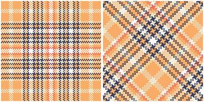 Plaid Muster nahtlos. Schachbrett Muster traditionell schottisch gewebte Stoff. Holzfäller Hemd Flanell Textil. Muster Fliese Swatch inbegriffen. vektor