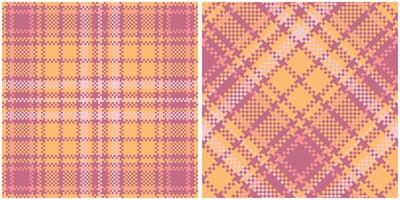 plädar mönster sömlös. gingham mönster för scarf, klänning, kjol, Övrig modern vår höst vinter- mode textil- design. vektor