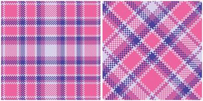 Plaid Muster nahtlos. Gingham Muster zum Schal, Kleid, Rock, andere modern Frühling Herbst Winter Mode Textil- Design. vektor