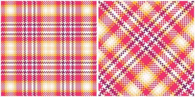 Plaid Muster nahtlos. abstrakt prüfen Plaid Muster Flanell Hemd Tartan Muster. modisch Fliesen zum Tapeten. vektor