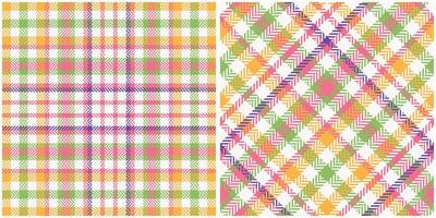 Plaid Muster nahtlos. Gingham Muster zum Schal, Kleid, Rock, andere modern Frühling Herbst Winter Mode Textil- Design. vektor