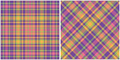 Plaid Muster nahtlos. schottisch Tartan Muster Flanell Hemd Tartan Muster. modisch Fliesen zum Tapeten. vektor