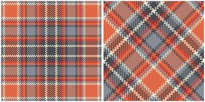 Tartan Muster nahtlos. Pastell- Gingham Muster zum Schal, Kleid, Rock, andere modern Frühling Herbst Winter Mode Textil- Design. vektor