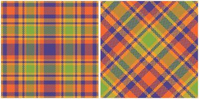 schottisch Tartan Muster. Plaid Muster nahtlos Vorlage zum Design Ornament. nahtlos Stoff Textur. vektor