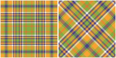 schottisch Tartan Muster. Prüfer Muster Vorlage zum Design Ornament. nahtlos Stoff Textur. vektor