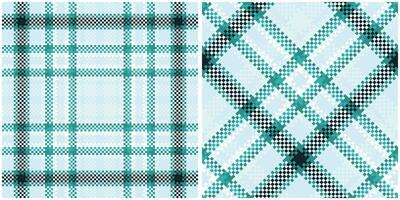 Tartan Muster nahtlos. Pastell- schottisch Tartan Muster Flanell Hemd Tartan Muster. modisch Fliesen zum Tapeten. vektor