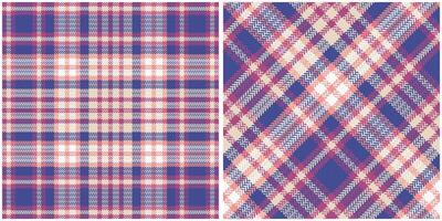 schottisch Tartan nahtlos Muster. Plaid Muster nahtlos zum Schal, Kleid, Rock, andere modern Frühling Herbst Winter Mode Textil- Design. vektor