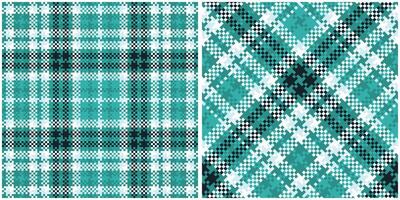 Tartan Muster nahtlos. Pastell- schottisch Plaid, Vorlage zum Design Ornament. nahtlos Stoff Textur. vektor