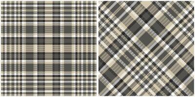 skott tartan sömlös mönster. gingham mönster mall för design prydnad. sömlös tyg textur. vektor