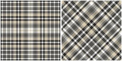 schottisch Tartan nahtlos Muster. Gingham Muster Flanell Hemd Tartan Muster. modisch Fliesen zum Tapeten. vektor