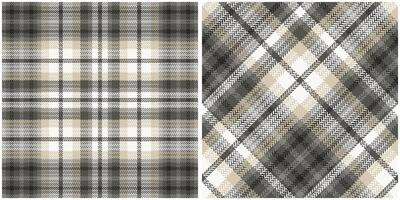 schottisch Tartan nahtlos Muster. klassisch Plaid Tartan traditionell schottisch gewebte Stoff. Holzfäller Hemd Flanell Textil. Muster Fliese Swatch inbegriffen. vektor