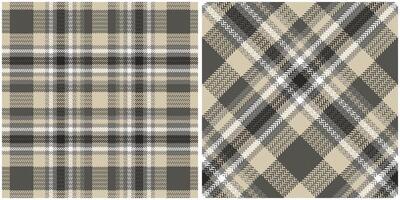 schottisch Tartan nahtlos Muster. Gingham Muster zum Hemd Druck, Kleidung, Kleider, Tischdecken, Decken, Bettwäsche, Papier, Steppdecke, Stoff und andere Textil- Produkte. vektor