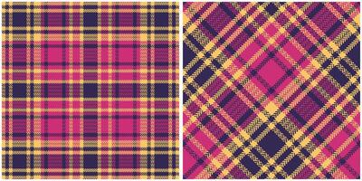 schottisch Tartan nahtlos Muster. schottisch Plaid, traditionell schottisch gewebte Stoff. Holzfäller Hemd Flanell Textil. Muster Fliese Swatch inbegriffen. vektor