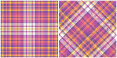 Tartan Plaid nahtlos Muster. schottisch Plaid, Vorlage zum Design Ornament. nahtlos Stoff Textur. vektor