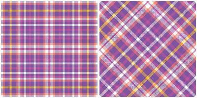 Tartan Plaid nahtlos Muster. schottisch Plaid, zum Schal, Kleid, Rock, andere modern Frühling Herbst Winter Mode Textil- Design. vektor