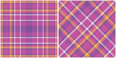 Tartan Plaid nahtlos Muster. traditionell schottisch kariert Hintergrund. Vorlage zum Design Ornament. nahtlos Stoff Textur. vektor