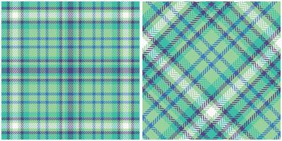 klassisch schottisch Tartan Design. Prüfer Muster. nahtlos Tartan Illustration einstellen zum Schal, Decke, andere modern Frühling Sommer- Herbst Winter Urlaub Stoff drucken. vektor