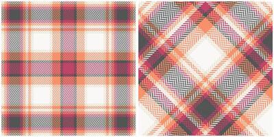 klassisch schottisch Tartan Design. Gingham Muster. traditionell schottisch gewebte Stoff. Holzfäller Hemd Flanell Textil. Muster Fliese Swatch inbegriffen. vektor