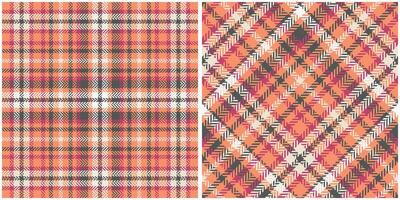 klassisch schottisch Tartan Design. Tartan nahtlos Muster. nahtlos Tartan Illustration einstellen zum Schal, Decke, andere modern Frühling Sommer- Herbst Winter Urlaub Stoff drucken. vektor