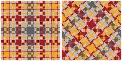 Tartan Muster nahtlos. Pastell- klassisch Pastell- schottisch Tartan Design. zum Schal, Kleid, Rock, andere modern Frühling Herbst Winter Mode Textil- Design. vektor