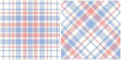 Tartan Plaid nahtlos Muster. Prüfer Muster. Flanell Hemd Tartan Muster. modisch Fliesen Illustration zum Tapeten. vektor