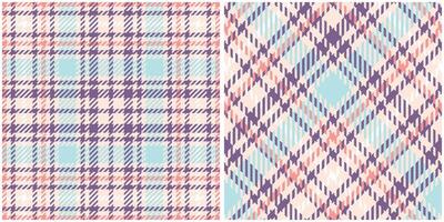 Tartan Plaid Muster nahtlos. schottisch Tartan nahtlos Muster. nahtlos Tartan Illustration einstellen zum Schal, Decke, andere modern Frühling Sommer- Herbst Winter Urlaub Stoff drucken. vektor