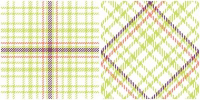 Tartan Plaid Muster nahtlos. Plaid Muster nahtlos. traditionell schottisch gewebte Stoff. Holzfäller Hemd Flanell Textil. Muster Fliese Swatch inbegriffen. vektor