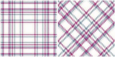 Tartan Plaid Muster nahtlos. Tartan nahtlos Muster. Flanell Hemd Tartan Muster. modisch Fliesen Illustration zum Tapeten. vektor