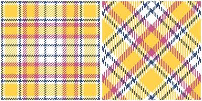 Tartan Plaid Muster nahtlos. abstrakt prüfen Plaid Muster. zum Schal, Kleid, Rock, andere modern Frühling Herbst Winter Mode Textil- Design. vektor