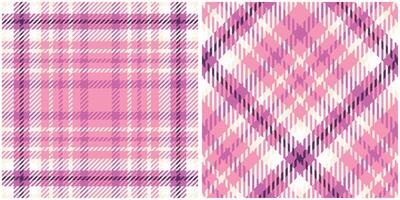 schottisch Tartan Plaid nahtlos Muster, Gingham Muster. Flanell Hemd Tartan Muster. modisch Fliesen Illustration zum Tapeten. vektor