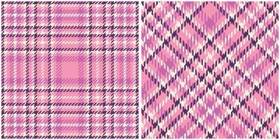 schottisch Tartan Plaid nahtlos Muster, Gingham Muster. traditionell schottisch gewebte Stoff. Holzfäller Hemd Flanell Textil. Muster Fliese Swatch inbegriffen. vektor