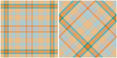 schottisch Tartan Plaid nahtlos Muster, Süss Plaid Muster nahtlos. nahtlos Tartan Illustration einstellen zum Schal, Decke, andere modern Frühling Sommer- Herbst Winter Urlaub Stoff drucken. vektor