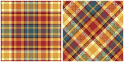 schottisch Tartan Plaid nahtlos Muster, Süss kariert Muster nahtlos. Flanell Hemd Tartan Muster. modisch Fliesen Illustration zum Tapeten. vektor